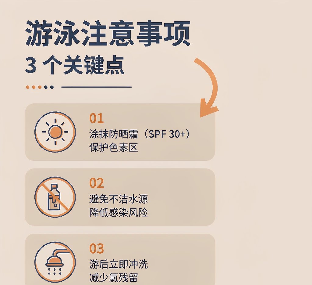 色素沉着护理中应避免的误区与基础护理对照示意