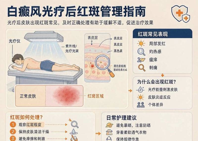 长沙白塞病怎么处理？3个就医与日常要点的就医流程示意图