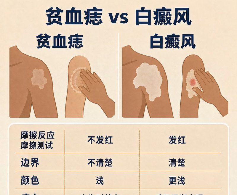 长沙单侧白斑怎么处理？3个就医与日常要点就医示意