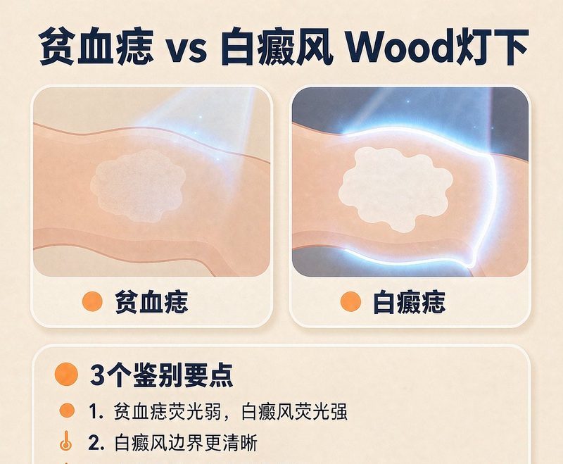 长沙躯干型白癜风怎么处理？3个就医与日常要点就医示意