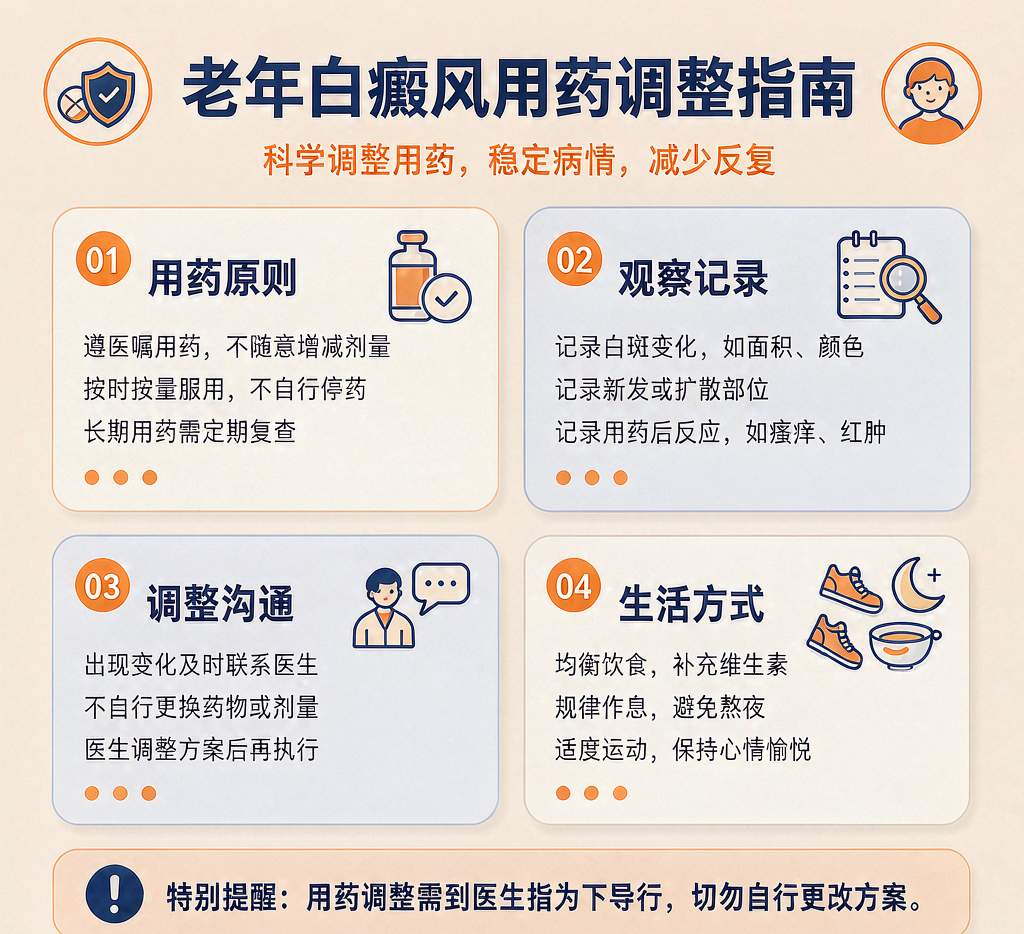老年人日常防晒保湿规律作息护理要点图